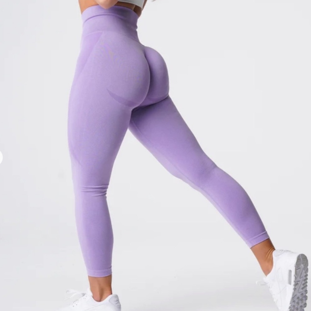 NVGTN Contour Seamless Leggings Lilac Medium